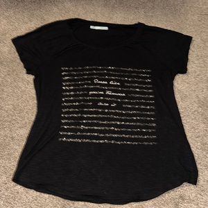 Maurice’s sparkle decal t-shirt